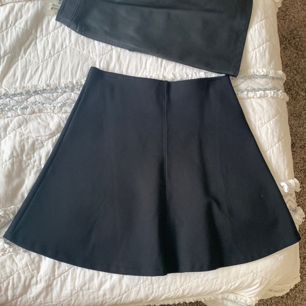 Loft black skirt size XS